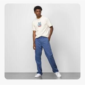 Vans authentic chino relaxed fit pants blue size 30
